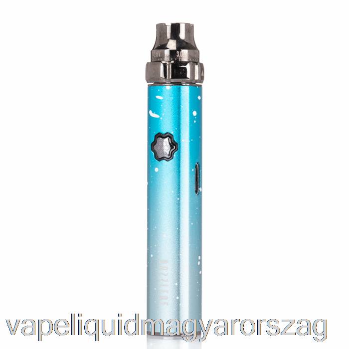 Dazzleaf Squarii Top Twist 510 Akkumulátor égszínkék Splatter Vape Toll